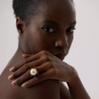Big Pearl Statement Ring