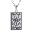 Mystere Constellation Bar Silver Necklace