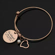 She Believe She Could So She Did Inspirational Bangle bracelet 
