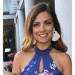 Stylish Bohemian Beaded Statement Tassel Drop Earrings.