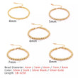 Posh Gold Beaded Bracelet