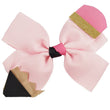 Pencil Hair Bow / Clip - Light Pink