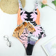 Leopard Printed One Piece Sexy Bikini 