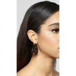 Moon Crest Hoop Earrings - Multi