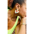 Cheeky Acrylic Heart Earring