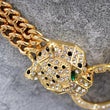 Cari Panther Knocker Necklace