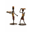 African Woman Candlestick Holder - Gifts