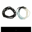 Double Beaded Waist Belly Chain - 2 Pcs