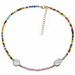 Dhalia Rainbow Choker Layered Necklace