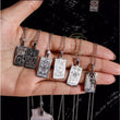 Mystere Constellation Bar Silver Necklace