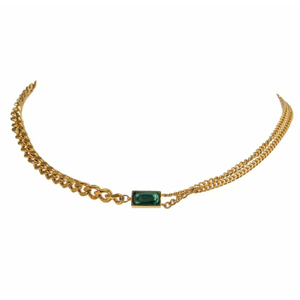 Lux Emerald Green Jewelry Set