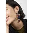 Christmas light drop earrings