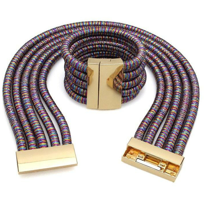 KK Maxi Choker Necklace &amp; Bracelet Set