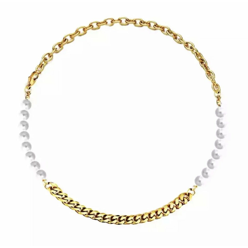 Combination Pearl Necklace - Choker or Short