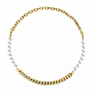 Combination Pearl Necklace - Choker or Short