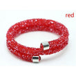 Crystal Double Wrap Bracelet - Sophistycats Jewelry