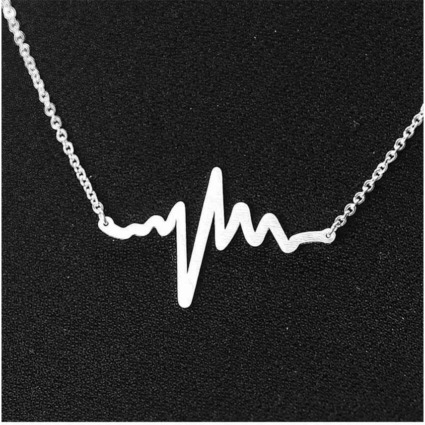 Heartbeat Stainless Steel Necklace