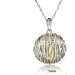 Intertwined Two Tone Necklace