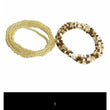 Double Beaded Waist Belly Chain - 2 Pcs