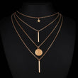 Kissy Layered Gold Necklace