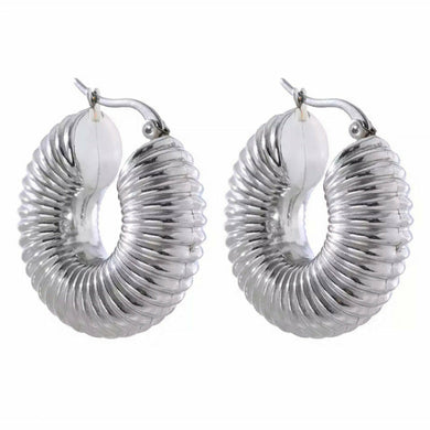 Best Selling Tube Hoops Silver 