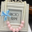 Girl or doll dress up Pink pearl necklace