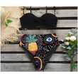 Evil Eye High Waist Bikini Set