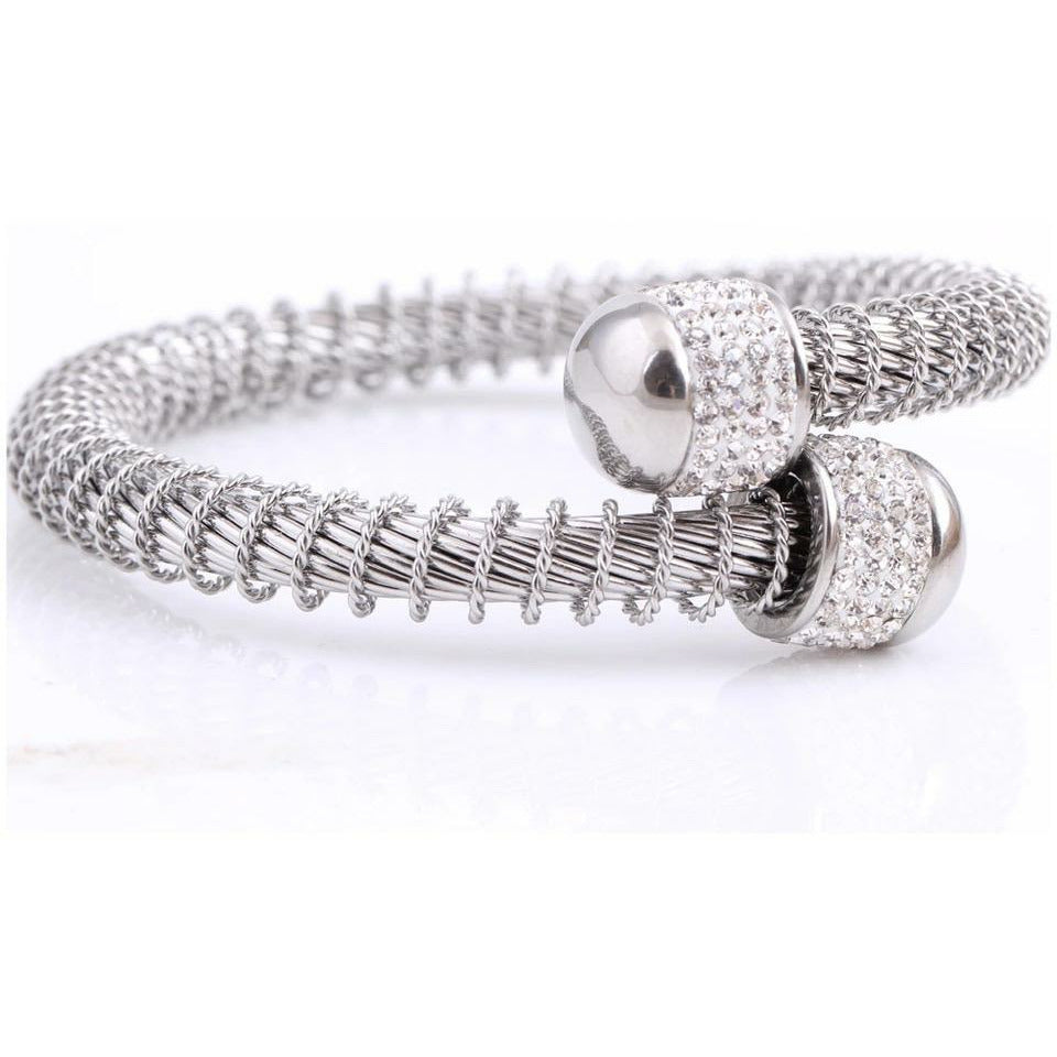 Zanzi Stainless Steel Cuff Bracelet
