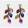 Christmas light drop earrings