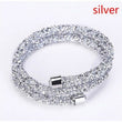 Crystal Double Wrap Bracelet - Sophistycats Jewelry