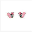 Disney Minnie Mouse Stud Earrings Rose Gold