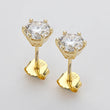 Moissanite Diamond Stud Earrings