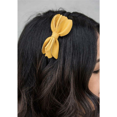 Yellow petal headband 