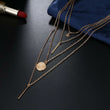 Gold layered necklace 