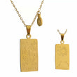 Pices Constellation Zodiac Necklace 