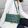 Beguiled Woven Shoulder Bag