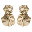 Deimi Hammered Gold Earrings