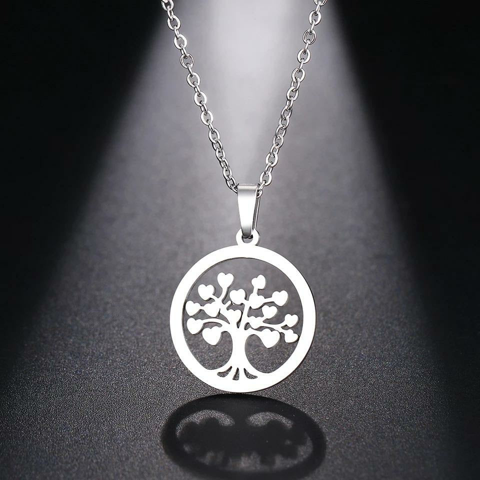 Heart Tree of Life Necklace