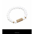 Inspirational message bracelet - patience