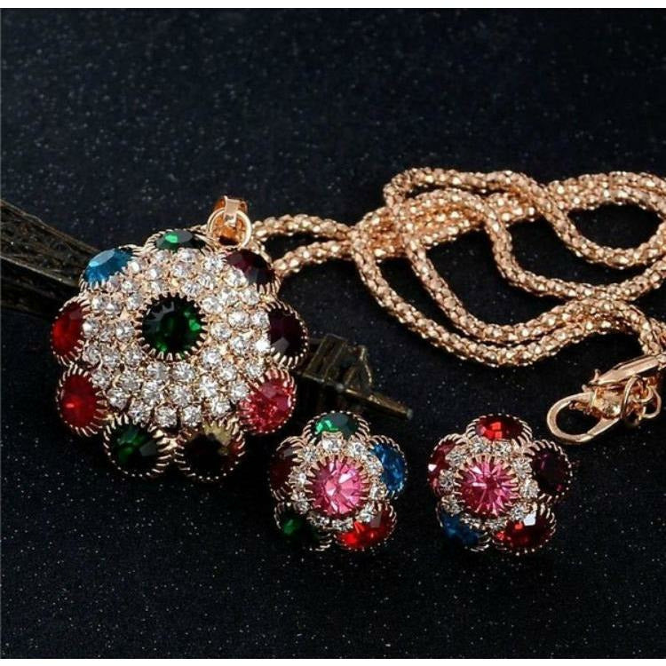 BeJeweled - Multi Colored Necklace Set - Sophistycats Jewelry