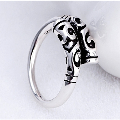 925 Sterling Silver Adjustable Ring